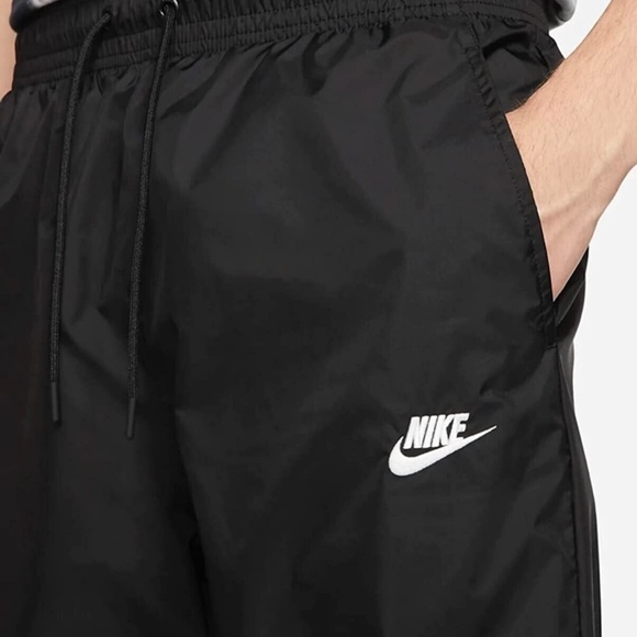 Nike Sportswear Windrunner Track Pants CN8774-010  (Black/White) - Picture 2 of 4